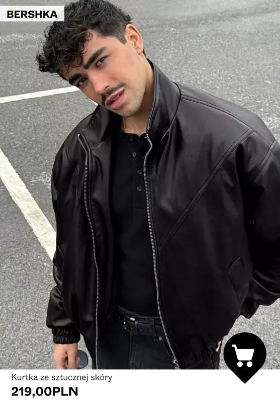 Bershka - gazetka promocyjna Letnie kurtki męskie od środy 08.04  - strona 7