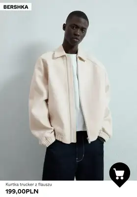 Bershka - gazetka promocyjna Letnie kurtki męskie od środy 08.04  - strona 10