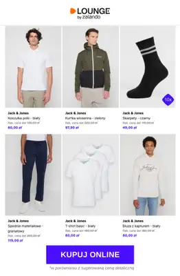 Lounge by Zalando - gazetka promocyjna Do -76% Jack & Jones od środy 08.04 do piątku 10.04 - strona 7