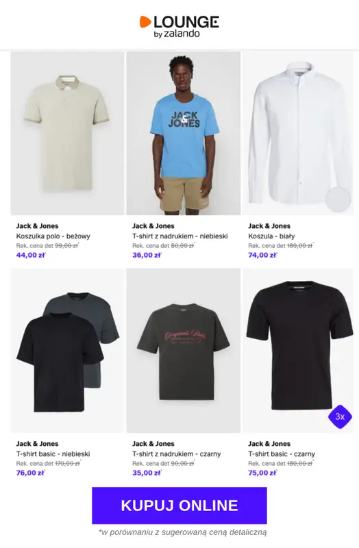 Lounge by Zalando - gazetka promocyjna Do -76% Jack & Jones od środy 08.04 do piątku 10.04 - strona 2