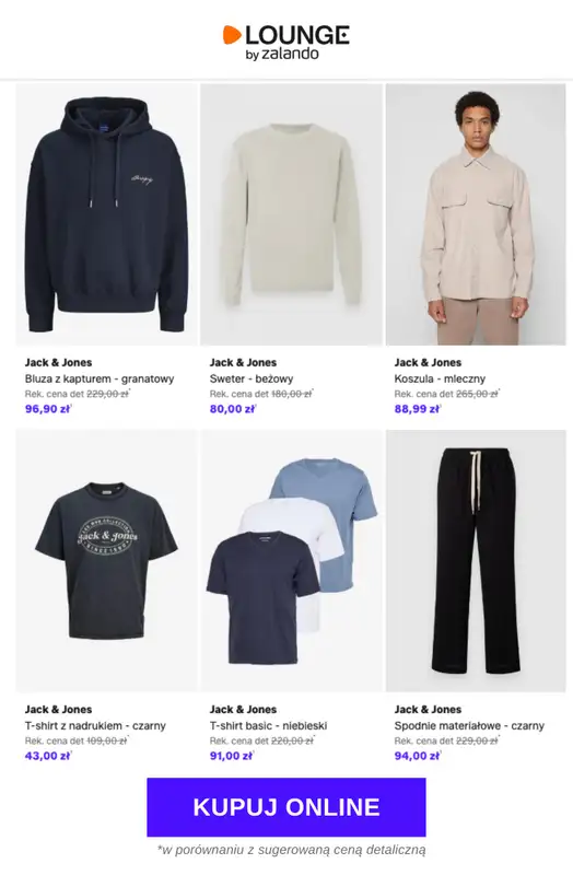 Lounge by Zalando - gazetka promocyjna Do -76% Jack & Jones od środy 08.04 do piątku 10.04 - strona 8