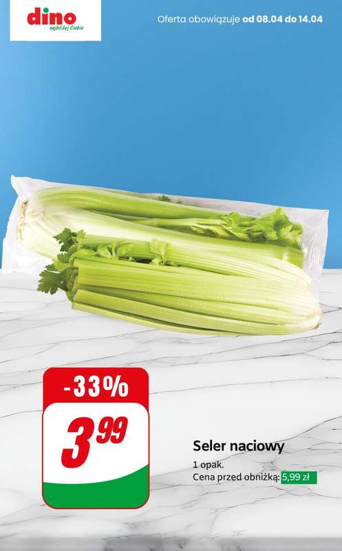 Dino - gazetka promocyjna Nawet do -33% TANIEJ od czwartku 09.04 do wtorku 14.04 - strona 8