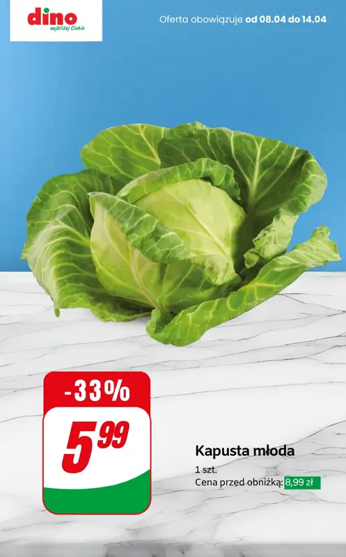 Dino - gazetka promocyjna Nawet do -33% TANIEJ od czwartku 09.04 do wtorku 14.04 - strona 7