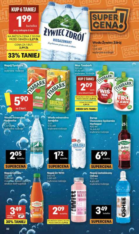 Delikatesy Centrum - gazetka promocyjna Gazetka  do środy 15.04 - strona 32