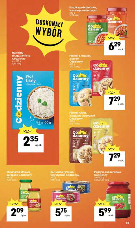 Delikatesy Centrum - gazetka promocyjna Gazetka  do środy 15.04 - strona 23