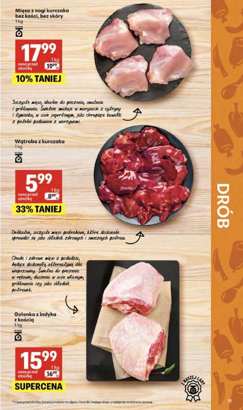 Delikatesy Centrum - gazetka promocyjna Gazetka  do środy 15.04 - strona 11