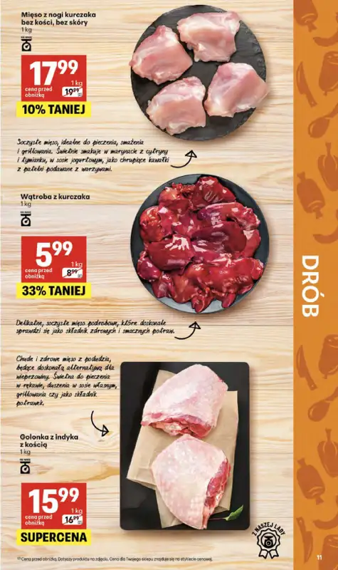 Delikatesy Centrum - gazetka promocyjna Gazetka  do środy 15.04 - strona 11