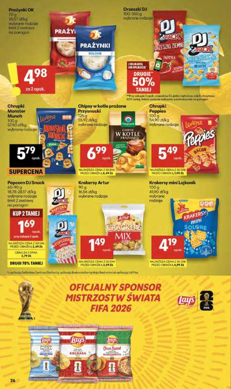 Delikatesy Centrum - gazetka promocyjna Gazetka  do środy 15.04 - strona 26