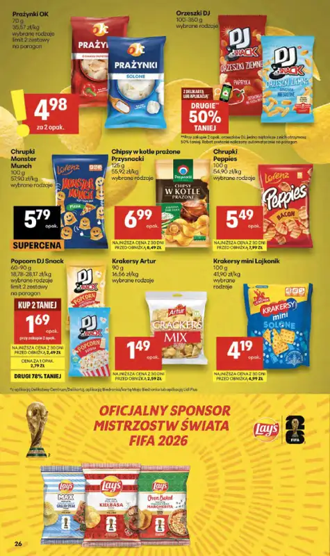 Delikatesy Centrum - gazetka promocyjna Gazetka  do środy 15.04 - strona 26