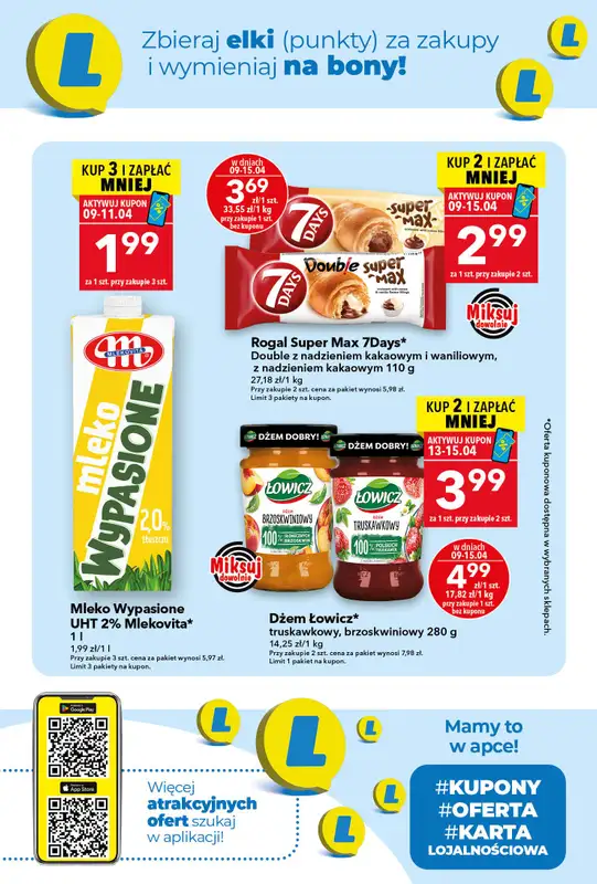 LEWIATAN - gazetka promocyjna Gazetka Najlepsze okazje? Mamy to! Bielsko-Biała od czwartku 09.04 do środy 15.04 - strona 2