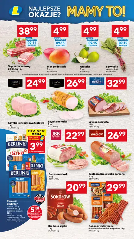 LEWIATAN - gazetka promocyjna Gazetka Górny Śląsk, Łódź od czwartku 09.04 do środy 15.04 - strona 2