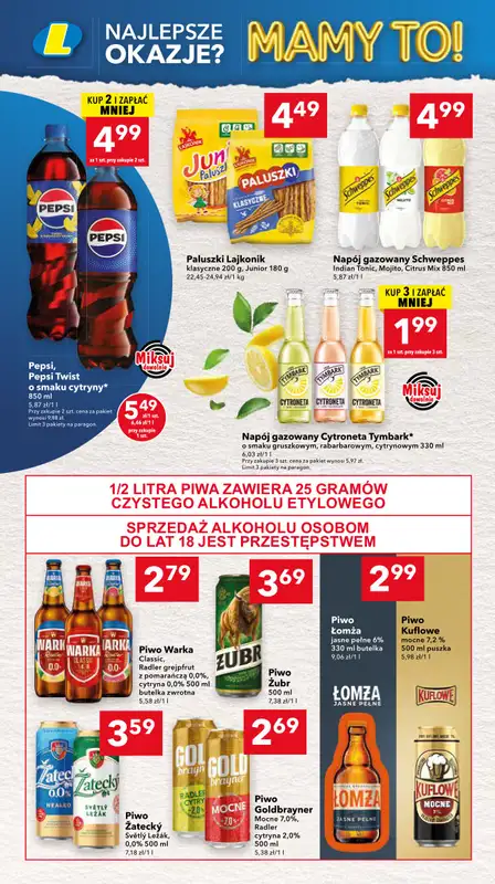 LEWIATAN - gazetka promocyjna Gazetka Górny Śląsk, Łódź od czwartku 09.04 do środy 15.04 - strona 6