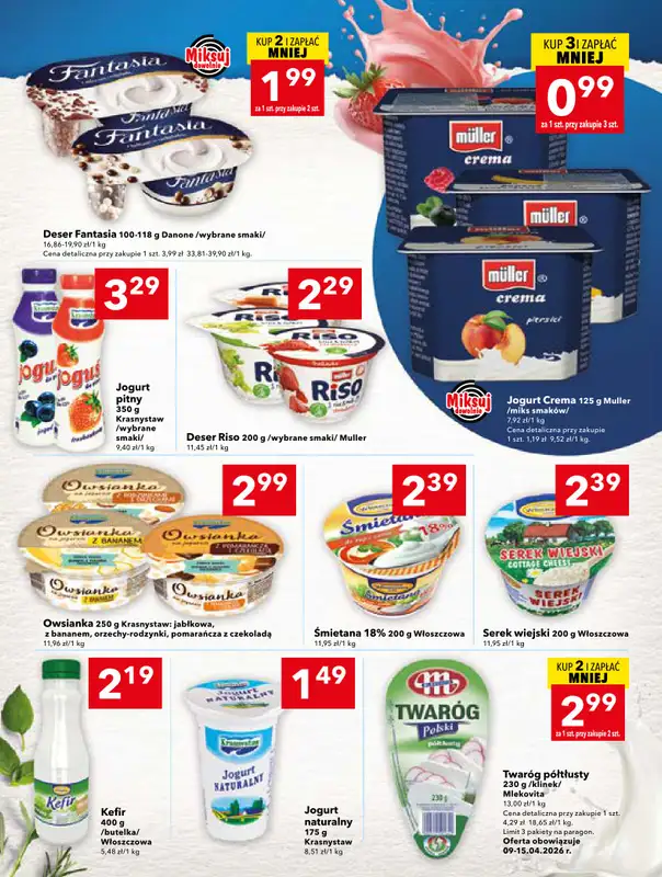 LEWIATAN - gazetka promocyjna Gazetka Najlepsze okazje? Mamy to! Kielce od czwartku 09.04 do niedzieli 19.04 - strona 7