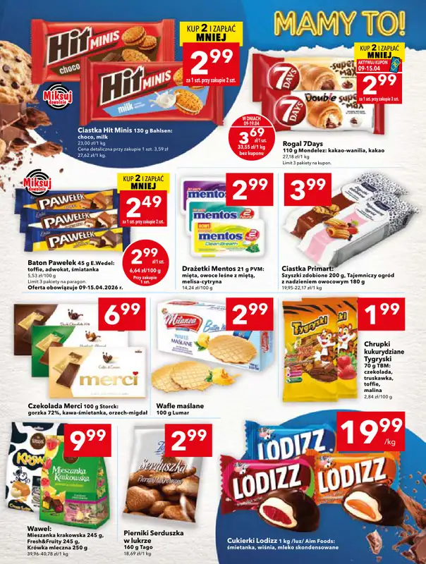 LEWIATAN - gazetka promocyjna Gazetka Najlepsze okazje? Mamy to! Kielce od czwartku 09.04 do niedzieli 19.04 - strona 10