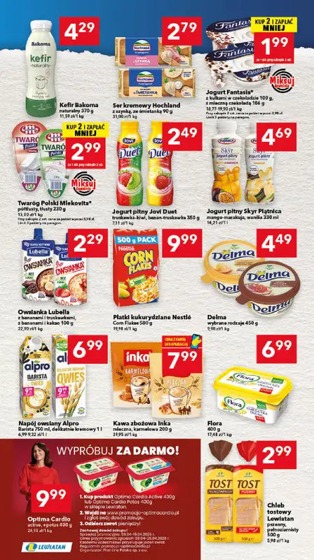 LEWIATAN - gazetka promocyjna Gazetka Najlepsze okazje? Mamy to! Kujawy od czwartku 09.04 do środy 15.04 - strona 3