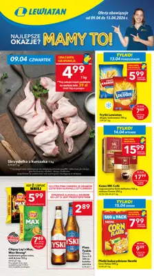LEWIATAN - gazetka promocyjna Gazetka Najlepsze okazje? Mamy to! woj. lubelskie od czwartku 09.04 do środy 15.04