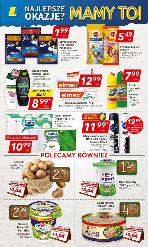 LEWIATAN - gazetka promocyjna Gazetka Najlepsze okazje? Mamy to! woj. małopolskie od czwartku 09.04 do środy 15.04 - strona 7