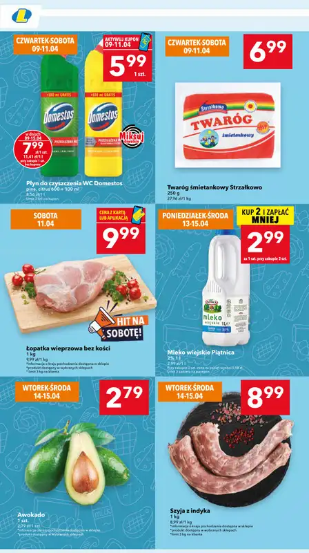 LEWIATAN - gazetka promocyjna Gazetka Najlepsze okazje? Mamy to! woj. mazowieckie od czwartku 09.04 do środy 15.04 - strona 3