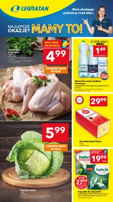 LEWIATAN - gazetka promocyjna Gazetka Najlepsze okazje? Mamy to! woj. mazowieckie od czwartku 09.04 do środy 15.04