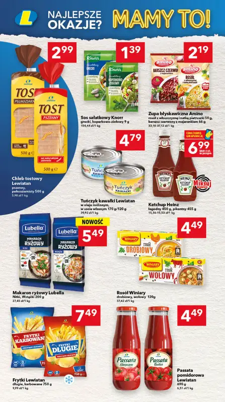 LEWIATAN - gazetka promocyjna Gazetka Najlepsze okazje? Mamy to! woj. podkarpackie od czwartku 09.04 do środy 15.04 - strona 4