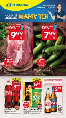 LEWIATAN - gazetka promocyjna Gazetka Najlepsze okazje? Mamy to! woj. podkarpackie od czwartku 09.04 do środy 15.04