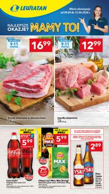 LEWIATAN - gazetka promocyjna Gazetka Najlepsze okazje? Mamy to! woj. podlaskie od czwartku 09.04 do środy 15.04