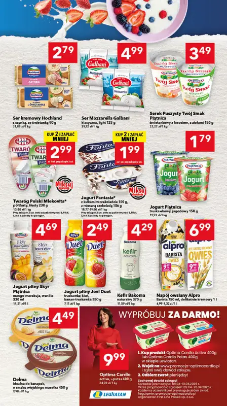 LEWIATAN - gazetka promocyjna Gazetka Najlepsze okazje? Mamy to! woj. podlaskie od czwartku 09.04 do środy 15.04 - strona 3