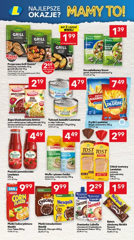 LEWIATAN - gazetka promocyjna Gazetka Najlepsze okazje? Mamy to! woj. podlaskie od czwartku 09.04 do środy 15.04 - strona 4