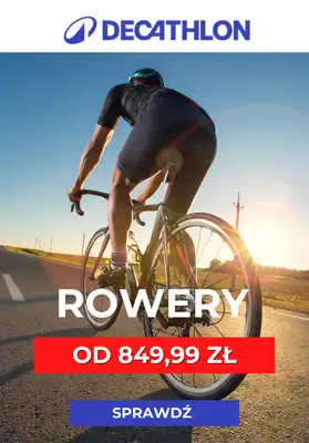 Decathlon - gazetka promocyjna Rowery od 849,99 zł od środy 08.04 