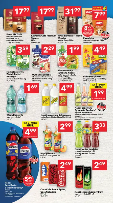 LEWIATAN - gazetka promocyjna Gazetka Najlepsze okazje? Mamy to! Północ od czwartku 09.04 do środy 15.04 - strona 6