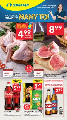 LEWIATAN - gazetka promocyjna Gazetka Najlepsze okazje? Mamy to! Północ od czwartku 09.04 do środy 15.04