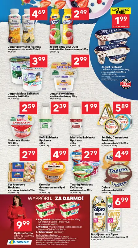 LEWIATAN - gazetka promocyjna Gazetka Najlepsze okazje? Mamy to! Północ od czwartku 09.04 do środy 15.04 - strona 3