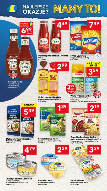 LEWIATAN - gazetka promocyjna Gazetka Najlepsze okazje? Mamy to! Suwałki od czwartku 09.04 do środy 15.04 - strona 4