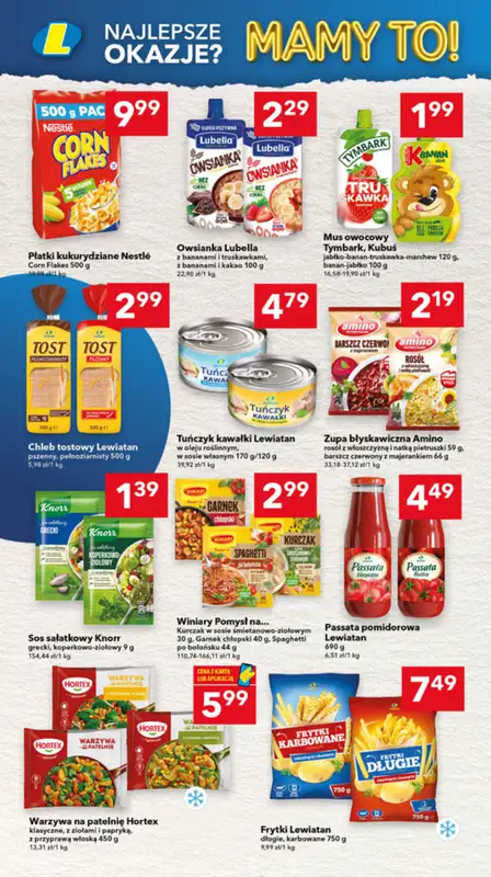 LEWIATAN - gazetka promocyjna Gazetka Najlepsze okazje? Mamy to! woj. wielkopolskie od czwartku 09.04 do środy 15.04 - strona 4