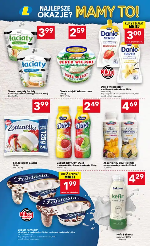 LEWIATAN - gazetka promocyjna Gazetka Najlepsze okazje? Mamy to! Żory od czwartku 09.04 do środy 15.04 - strona 4