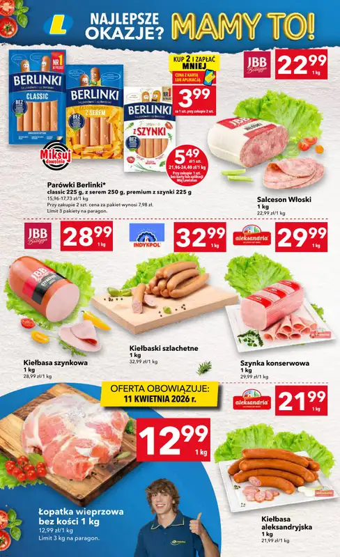 LEWIATAN - gazetka promocyjna Gazetka Najlepsze okazje? Mamy to! Żory od czwartku 09.04 do środy 15.04 - strona 2