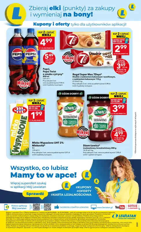 LEWIATAN - gazetka promocyjna Gazetka Najlepsze okazje? Mamy to! Żory od czwartku 09.04 do środy 15.04 - strona 12