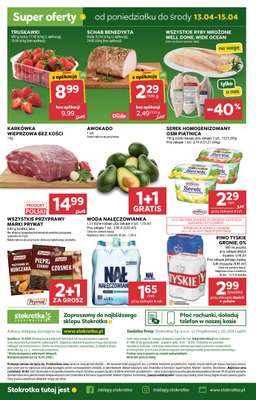 Stokrotka - gazetka promocyjna Gazetka Supermarket od czwartku 09.04 do środy 15.04 - strona 40