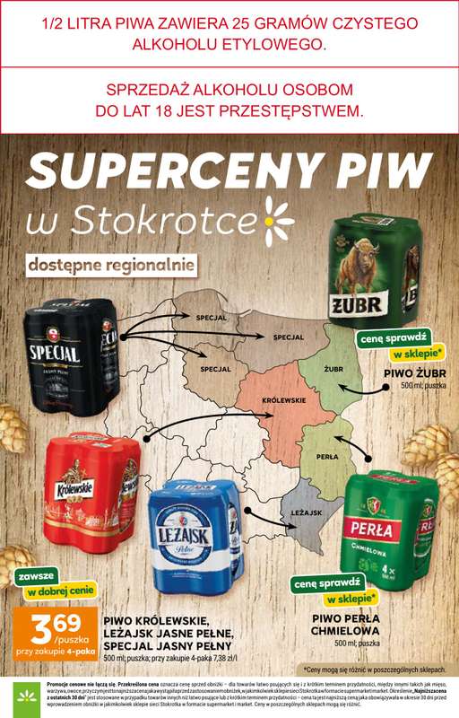 Stokrotka - gazetka promocyjna Gazetka Supermarket od czwartku 09.04 do środy 15.04 - strona 10