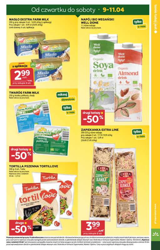 Stokrotka - gazetka promocyjna Gazetka Supermarket od czwartku 09.04 do środy 15.04 - strona 3