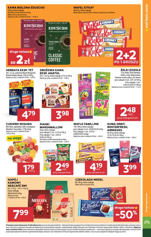 Stokrotka - gazetka promocyjna Gazetka Market od czwartku 09.04 do środy 15.04 - strona 13