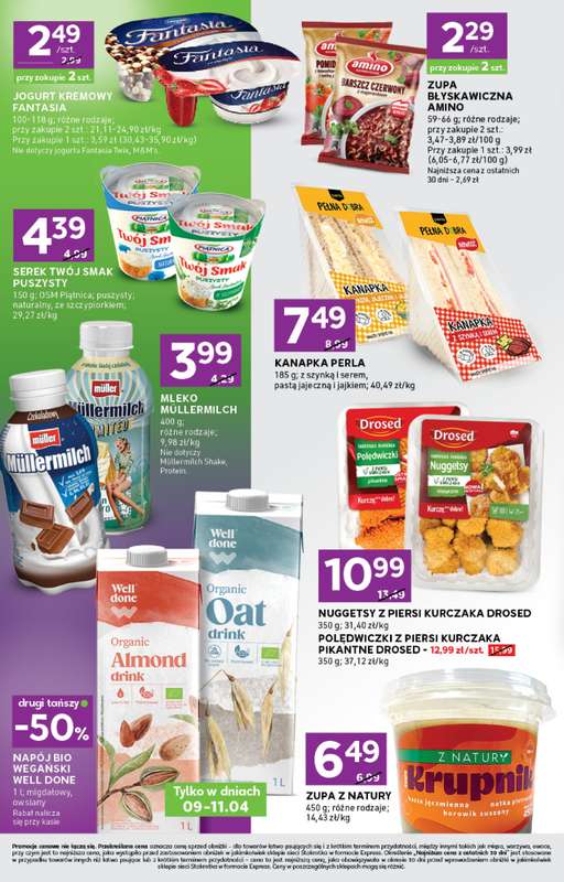 Stokrotka - gazetka promocyjna Gazetka Express od czwartku 09.04 do środy 15.04 - strona 4