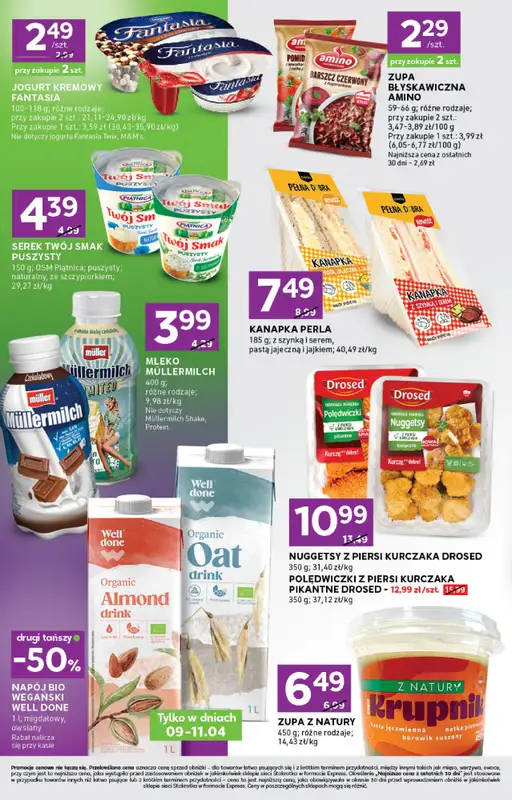 Stokrotka - gazetka promocyjna Gazetka Express od czwartku 09.04 do środy 15.04 - strona 4