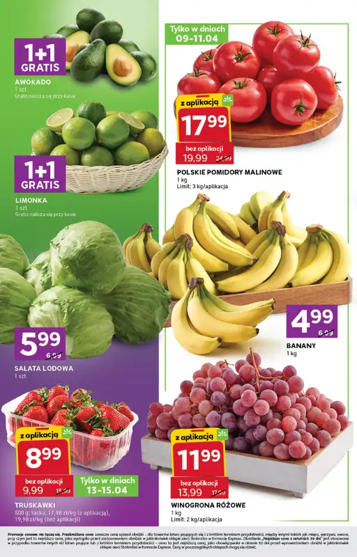 Stokrotka - gazetka promocyjna Gazetka Express od czwartku 09.04 do środy 15.04 - strona 2