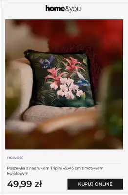 home&you - gazetka promocyjna Kolekcja Tropical Lux od środy 08.04 do niedzieli 19.04 - strona 8