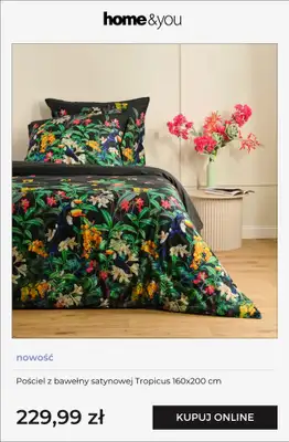home&you - gazetka promocyjna Kolekcja Tropical Lux od środy 08.04 do niedzieli 19.04 - strona 7