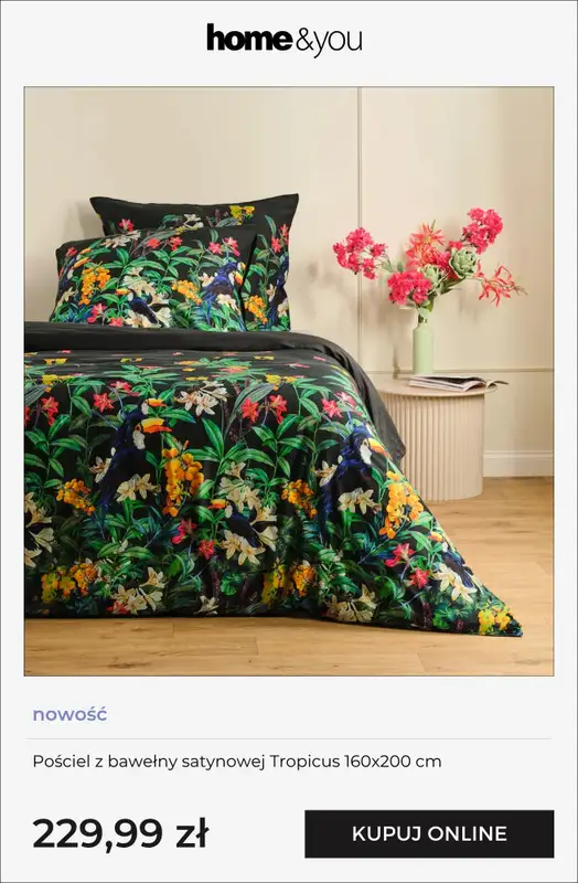 home&you - gazetka promocyjna Kolekcja Tropical Lux od środy 08.04 do niedzieli 19.04 - strona 7