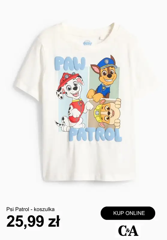 C&A - gazetka promocyjna Komiksy i marki od środy 08.04  - strona 5