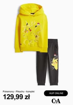 Pokemony - Pikachu - komplet