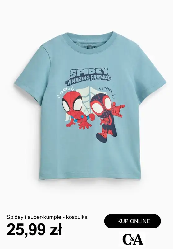 C&A - gazetka promocyjna Komiksy i marki od środy 08.04  - strona 3